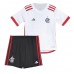 Maillot de foot Flamengo Extérieur vêtements enfant 2024-25 Manches Courtes (+ pantalon court)